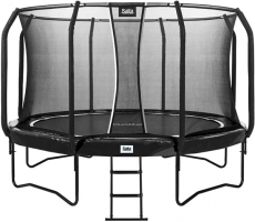 Батут с защитной сеткой Salta First Class 305 см Black